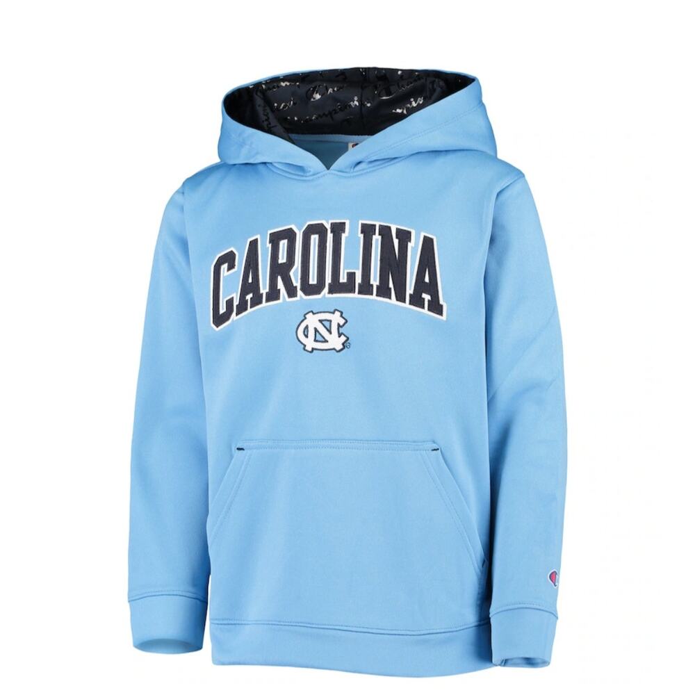 Champion UNC University of North Carolina Blue Pullover Hoodie‎ Men's Size XL